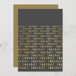 Afelingskaart diploma-uitreiking gefeliciteerd kaart