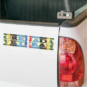 AFEM Veteraan GRENADA VETERAAN Bumpersticker (Op Truck)