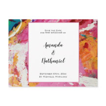 Affair of the Heart: Bruiloft Save the Date