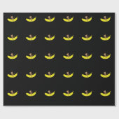 Affe reitet auf Banane Cadeaupapier (Vlak)