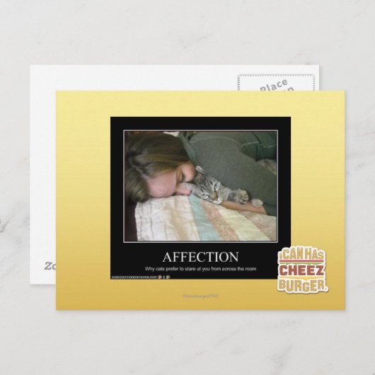 Affectie Briefkaart (Voorkant / Achterkant)