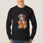 Affectionate Pit Bull Puppy T-shirt (Voorkant)