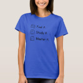Affective Science Feel it Study it Master it shirt (Voorkant)
