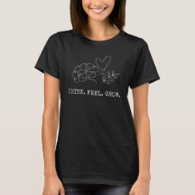 Affective Science Think Feel Grown Vrouwen T-shirt