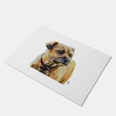 Affen Border Terrier Deurmat (Schuin)