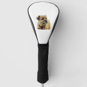 Affen Border Terrier Golfheadcover (Voorkant)