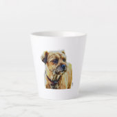 Affen Border Terrier Latte Mok (Voorkant)
