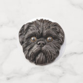 Affenpinscher 3D Geïnspireerd Confetti (Kleine voorkant)