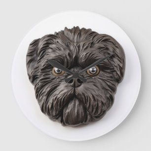 Affenpinscher 3D geïnspireerd Grote Klok