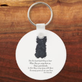 Affenpinscher Aandenken Sleutelhanger (Voorkant)