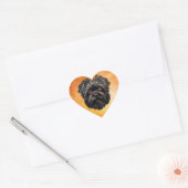 Affenpinscher Apenhond Affens Terrier Hart Sticker (Envelop)