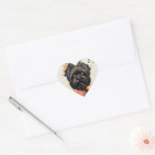 Affenpinscher Apenhond Affens Terrier Hart Sticker (Envelop)