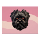 Affenpinscher Apenhond Affens Terrier Perfect Poster (Voorkant)