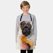 Affenpinscher Apenhond Affens Terrier Schort (Gedragen)