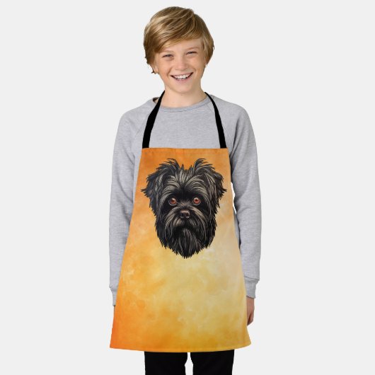 Affenpinscher Apenhond Affens Terrier Schort (Gedragen)