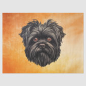 Affenpinscher Apenhond Affens Terrier Tissuepapier (Voorkant)