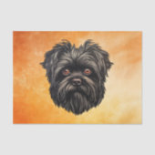 Affenpinscher Apenhond Affens Terrier Tissuepapier (Voorkant)