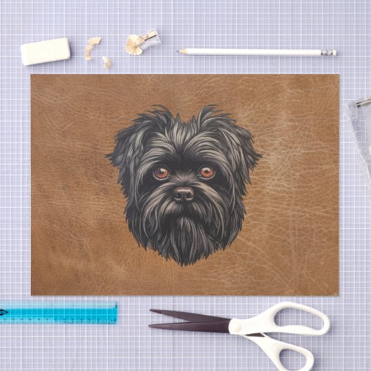 Affenpinscher Apenhond Affens Terrier Tissuepapier (Craft)