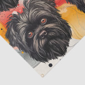 Affenpinscher Apenhond Affens Terrier Tissuepapier (Detail)