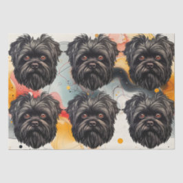 Affenpinscher Apenhond Affens Terrier Tissuepapier
