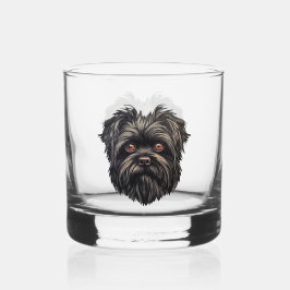 Affenpinscher Apenhond Affens Terrier Whisky Glas