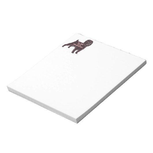 Affenpinscher BFF Notitieblok (Linkerzijde)