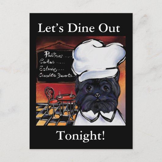 AFFENPINSCHER BRIEFKAART (Voorkant)