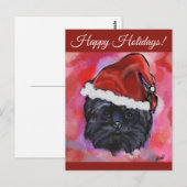AFFENPINSCHER BRIEFKAART (Voorkant / Achterkant)