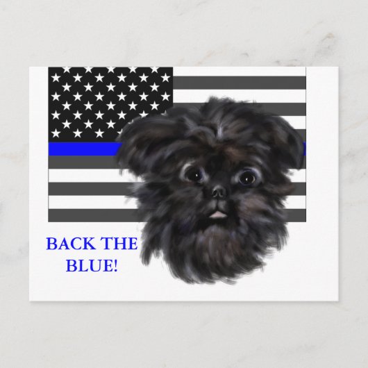Affenpinscher Briefkaart (Voorkant)