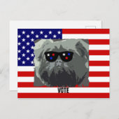 AFFENPINSCHER BRIEFKAART (Voorkant / Achterkant)