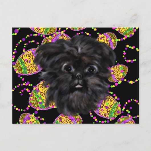 Affenpinscher Briefkaart (Voorkant)