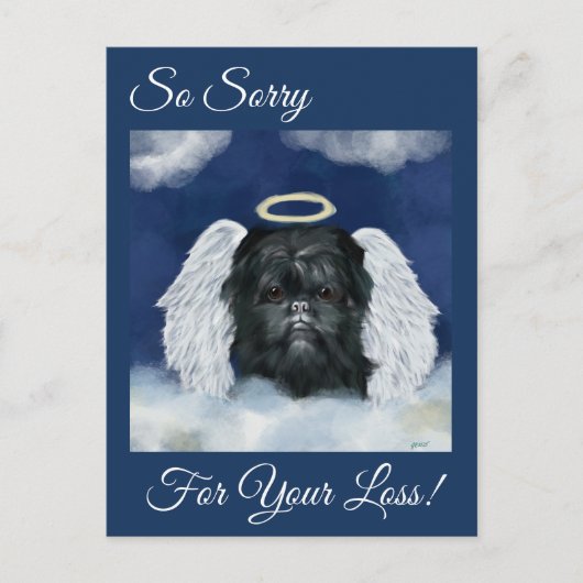 Affenpinscher Briefkaart (Voorkant)