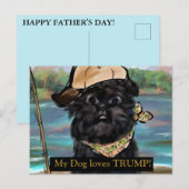 Affenpinscher Briefkaart (Voorkant / Achterkant)