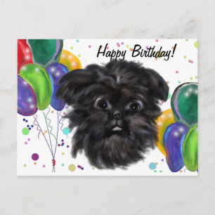 Affenpinscher briefkaart