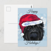 Affenpinscher  briefkaart (Voorkant / Achterkant)