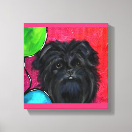 Affenpinscher Canvas Afdruk