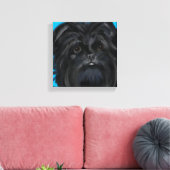 Affenpinscher  canvas afdruk (Insitu (Woonkamer))