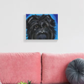 AFFENPINSCHER CANVAS AFDRUK (Insitu (Woonkamer))