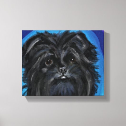 AFFENPINSCHER CANVAS AFDRUK (Voorkant)