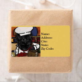 Affenpinscher Chef Etiket