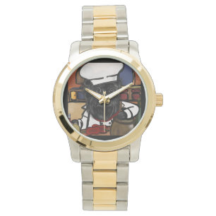 Affenpinscher Chef    Horloge