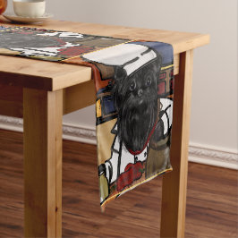 Affenpinscher Chef Korte Tafelloper