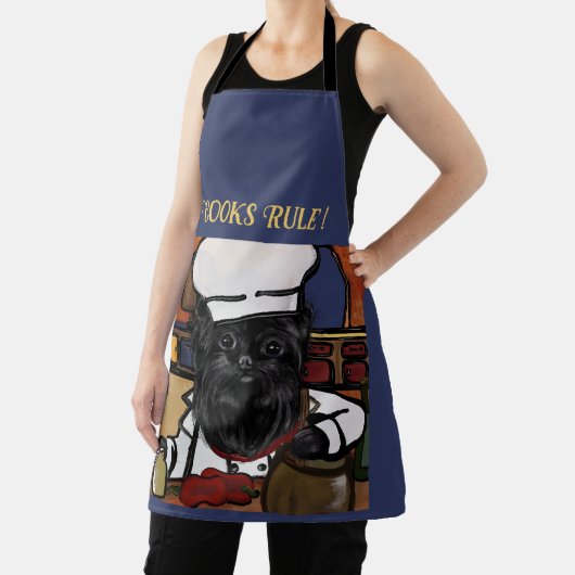 Affenpinscher Chef Schort (Insitu)