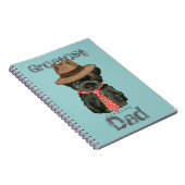 Affenpinscher Dad Notitieboek (Rechterzijde)