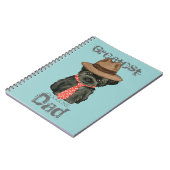 Affenpinscher Dad Notitieboek (Linkerzijde)