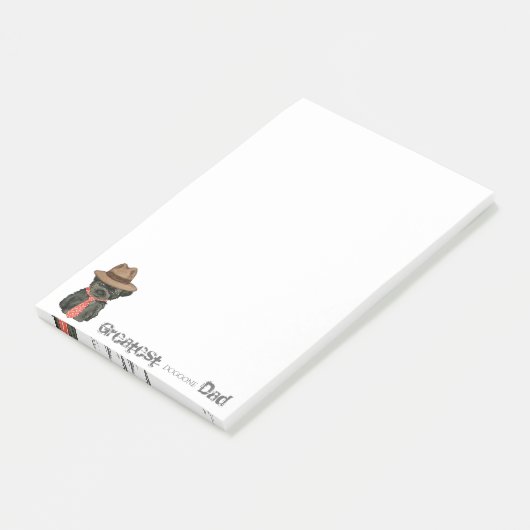 Affenpinscher Dad Post-it® Notes (Schuin)
