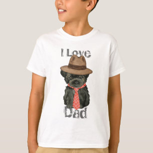 Affenpinscher Dad T-shirt