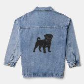 Affenpinscher Denim Jacket (Achterkant)