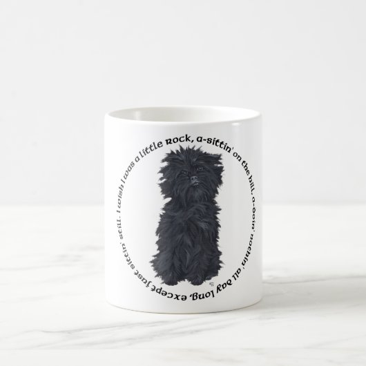 Affenpinscher deuntje koffiemok (Center)