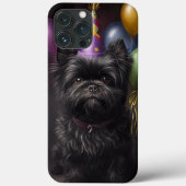 Affenpinscher Dog Birthday-ballonnen Case-Mate iPhone Case (Achterkant)